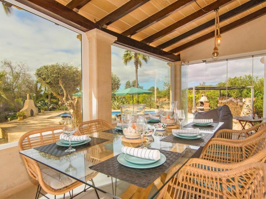 Casa Calma Villa Santanyi Bagian luar foto