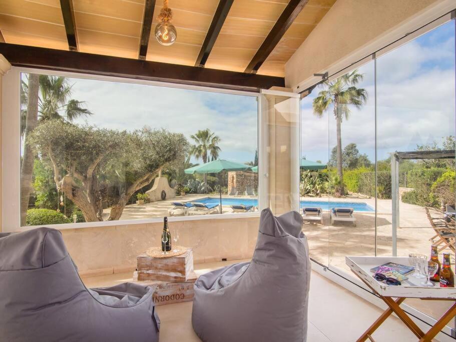 Casa Calma Villa Santanyi Bagian luar foto